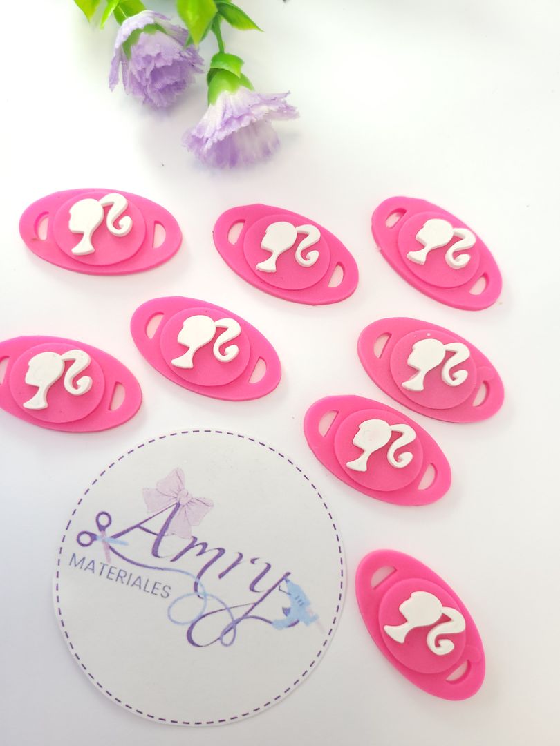 Silueta 3cm fucsia barbie 