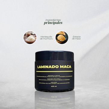Mascarilla Laminado Tratamiento Maca capilar LZ  - imagen 3