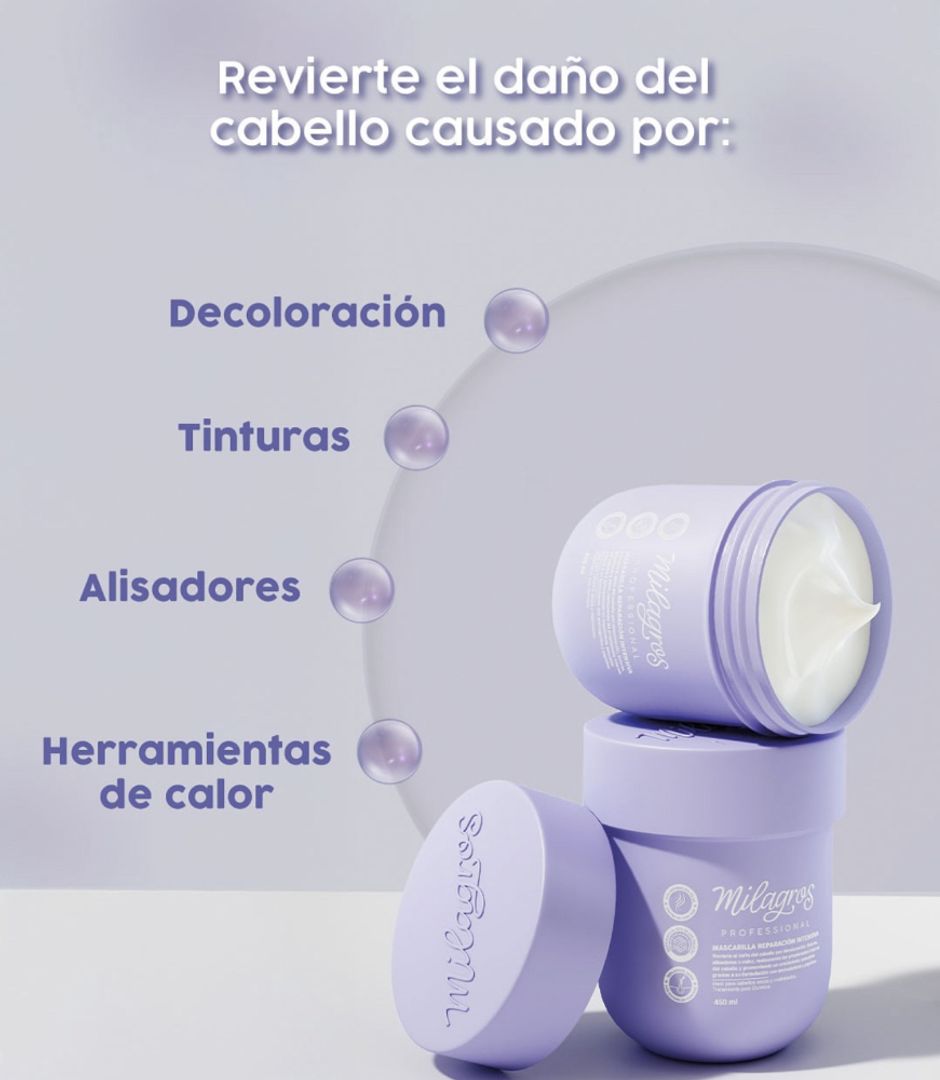 Mascarilla Profesional de Reparación Intensiva