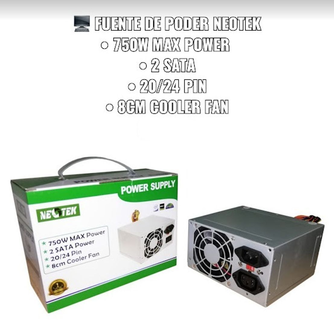 FUENTE DE PODER NEOTEK