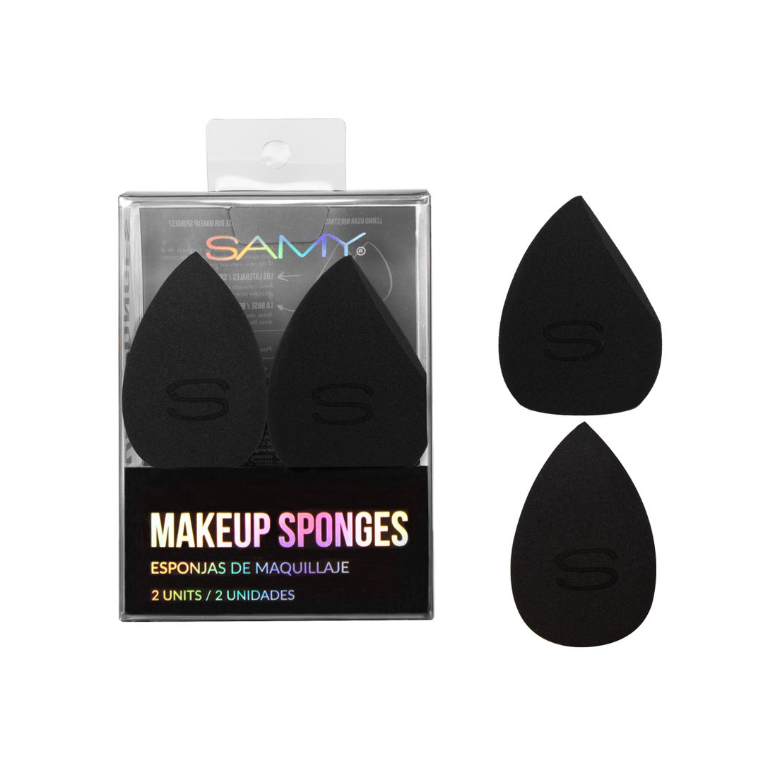 KIT ESPONJAS DE MAQUILLAJE x 2 UND SAMY # 01