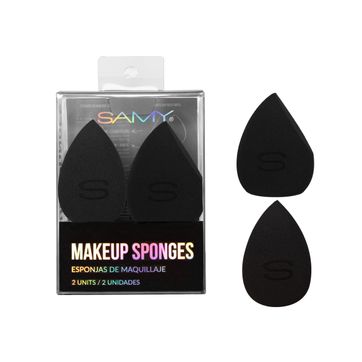 Imagen del producto KIT ESPONJAS DE MAQUILLAJE x 2 UND SAMY # 01