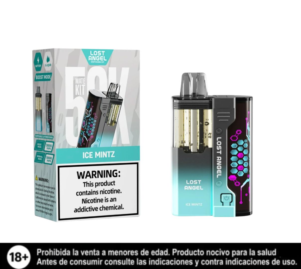 Lost Angel Ice Mintz 50.000 Puffs