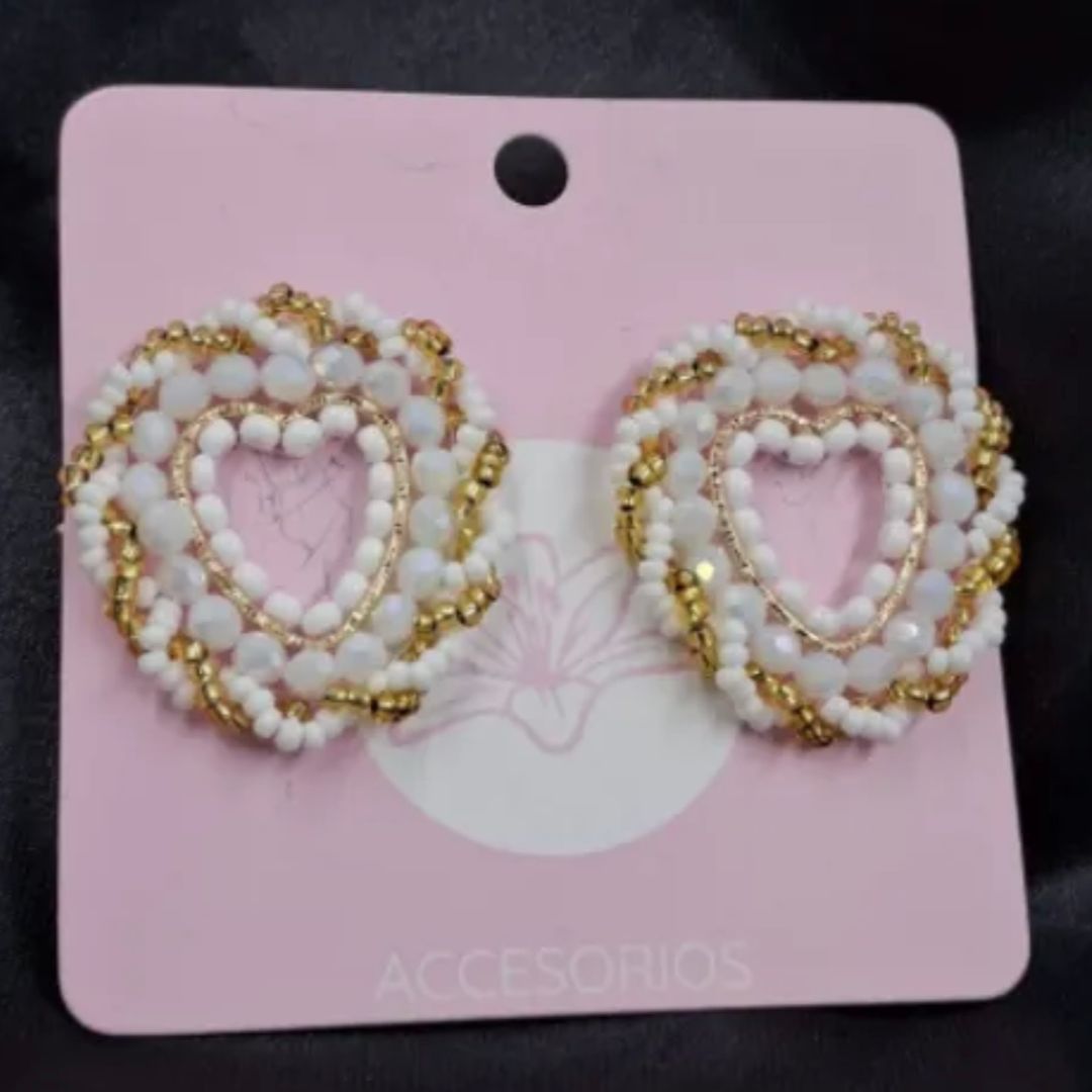 ARETAS TEJIDAS CORAZÓN