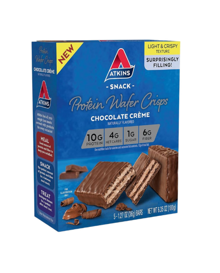 GALLETA WAFER DE CHOCOLATE ATKINS X 36GR
