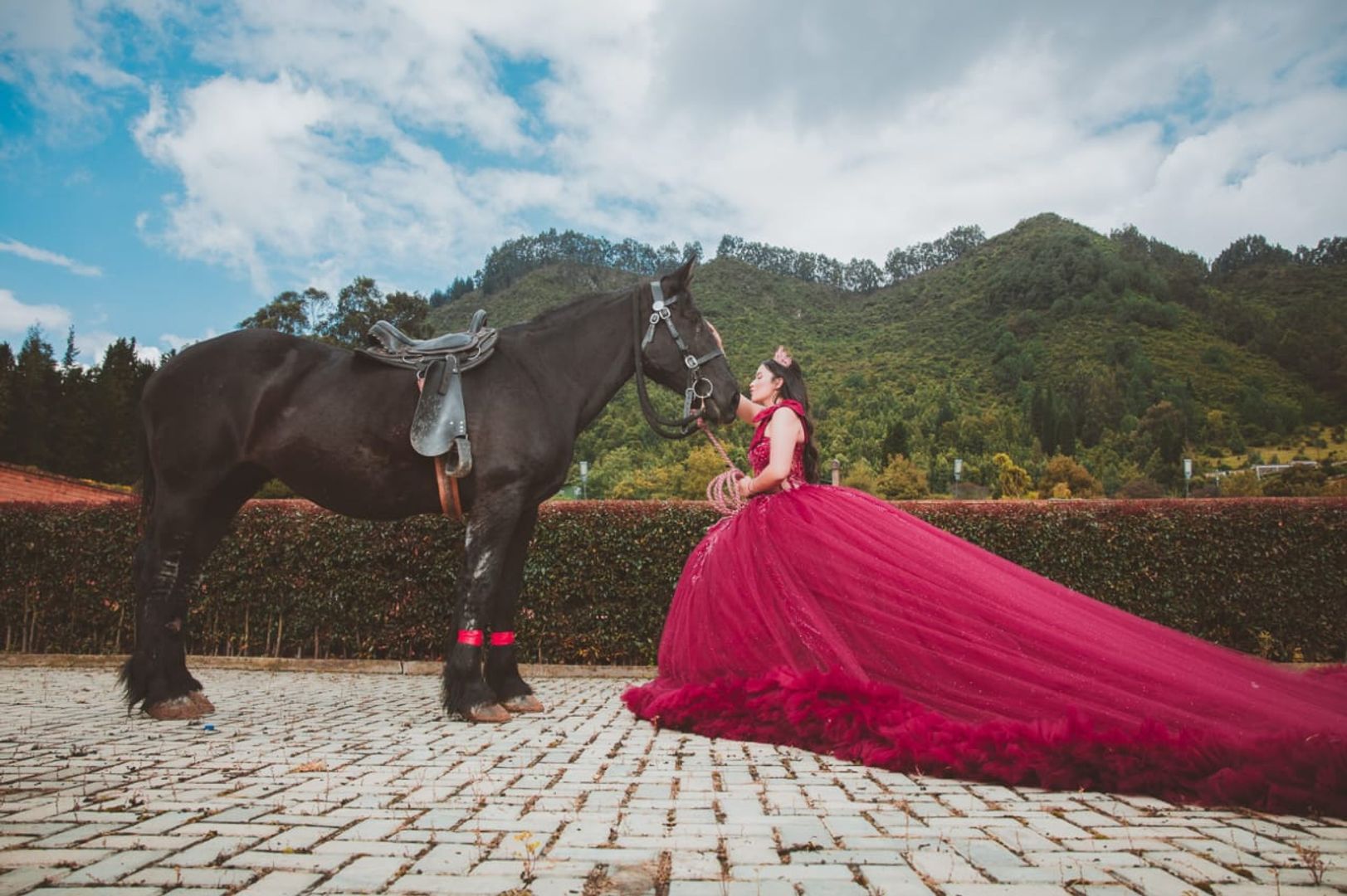 SESION FOTOGRAFICA CON CABALLO