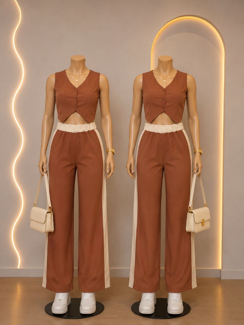 CONJUNTO CHALECO PANTALON 