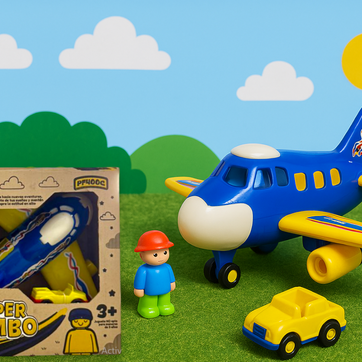 Imagen del producto AVION JUMBO EN CAJA-BTOY