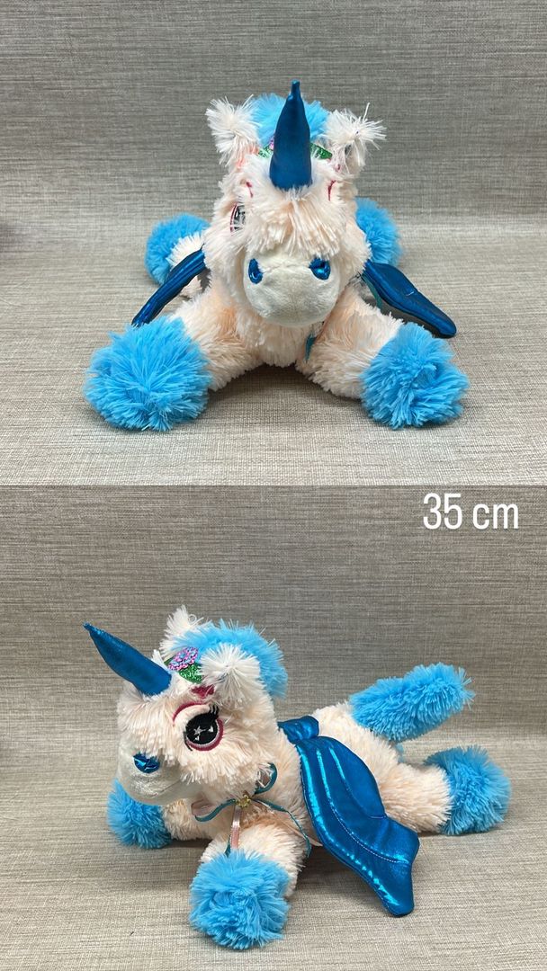 UNICORNIO ACOSTADO 35 CM 