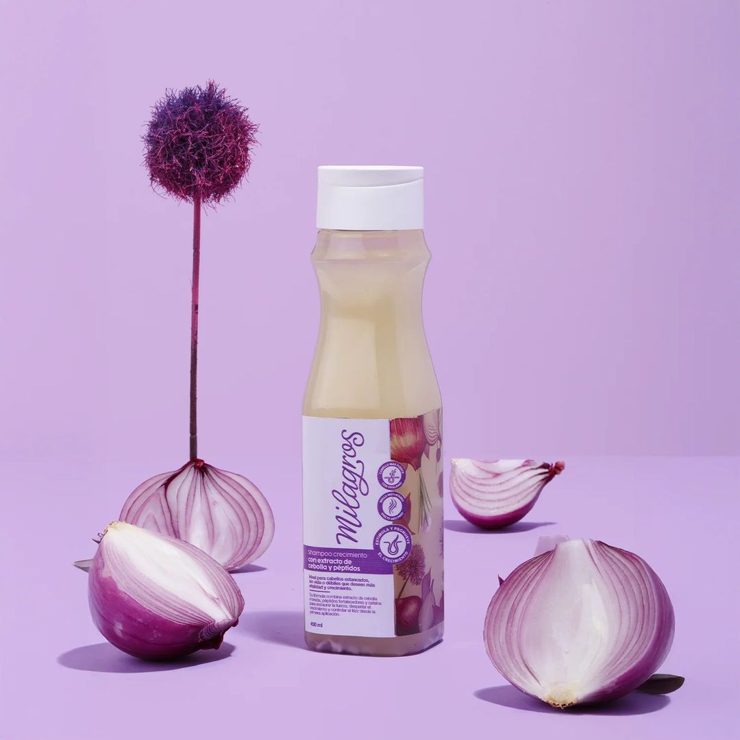 SHAMPOO DE CEBOLLA Y PEPTIDOS MILAGROS