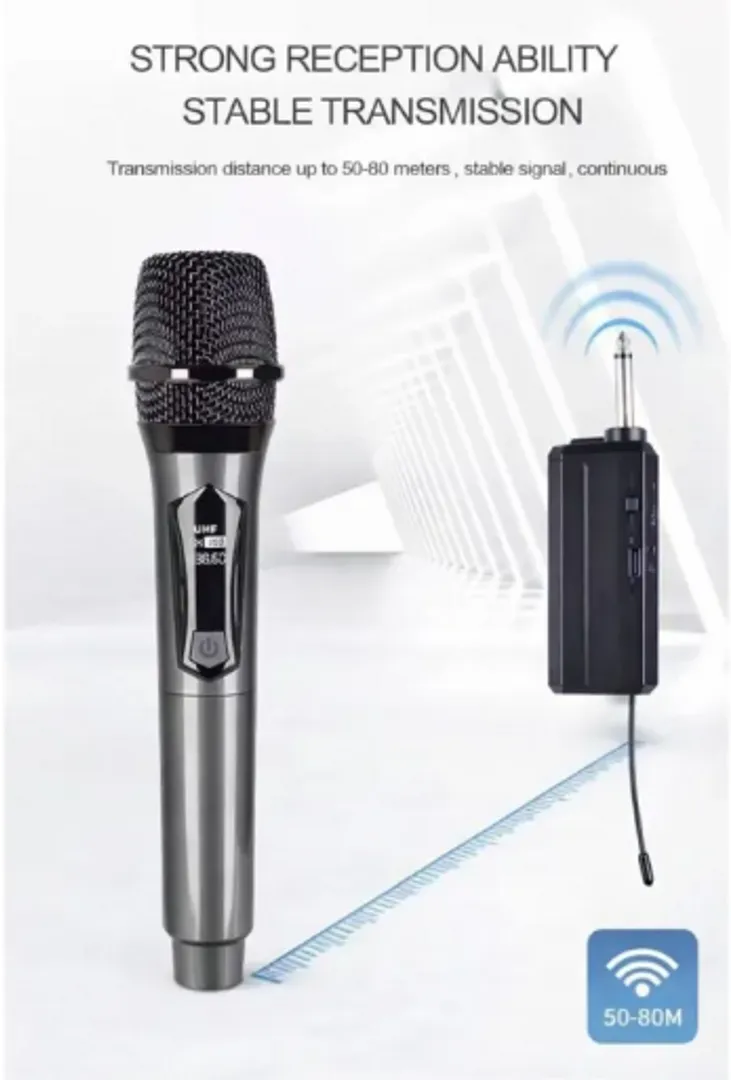 MICROFONO PROFESIONAL INALAMBRICO RECARGABLE TTD-M55