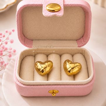 Imagen del producto Aretes Corazón Trenzado