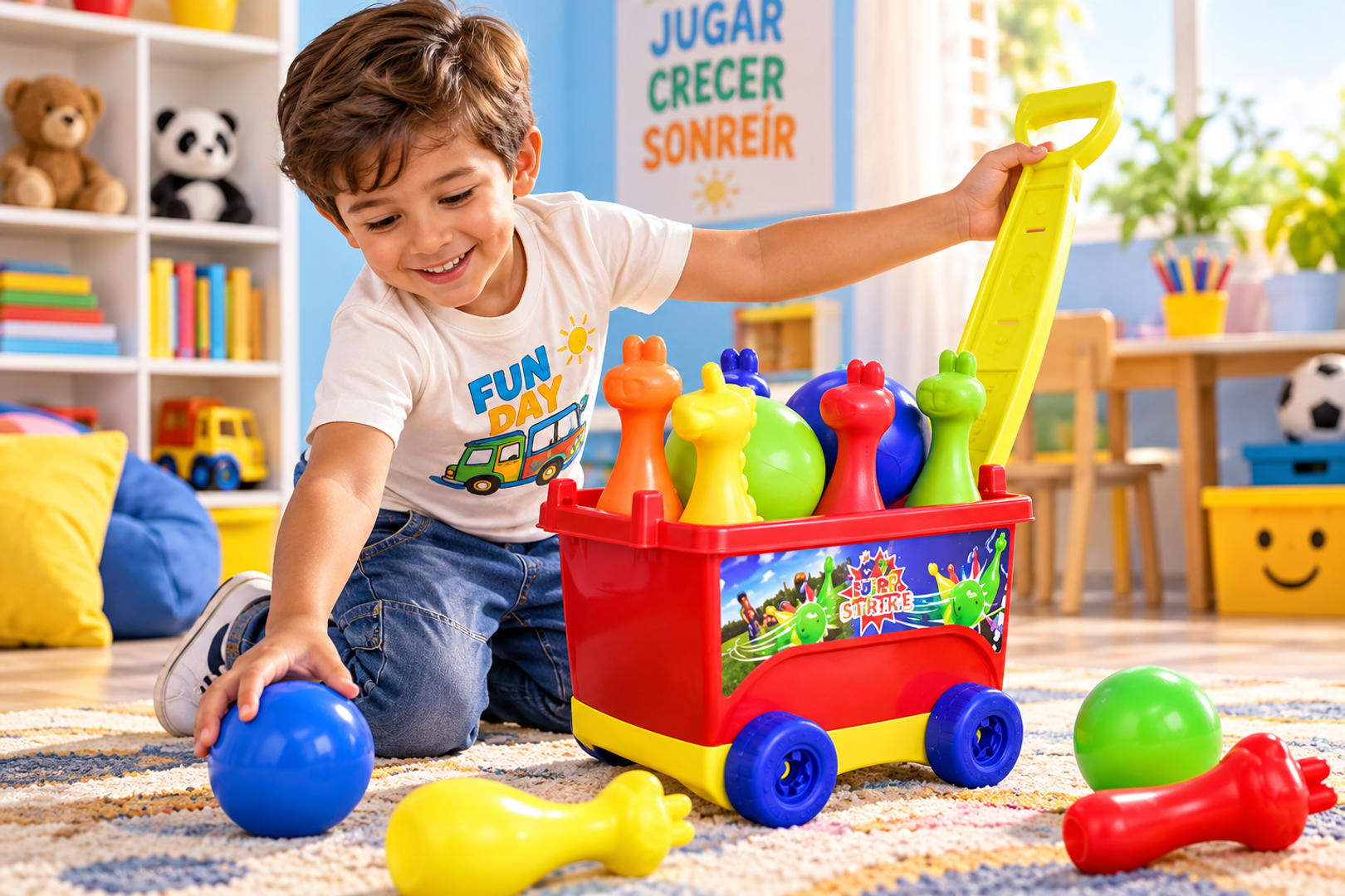 BOLOS SOBRE RUEDAS NIÑO-BTOY