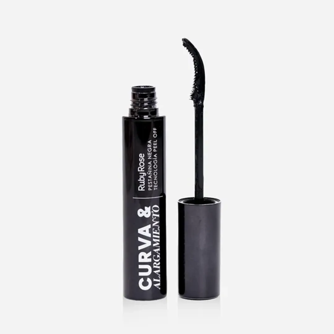PESTAÑINA NEGRA PEEL OFF CURVA Y ALARGAMIENTO RUBYROSE