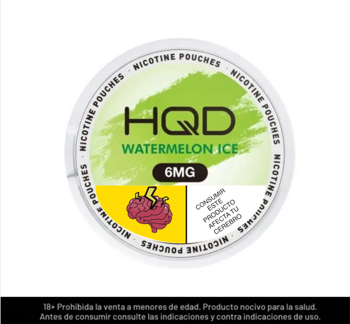 HQD Watermelon Ice 6mg Parches De Nicotina