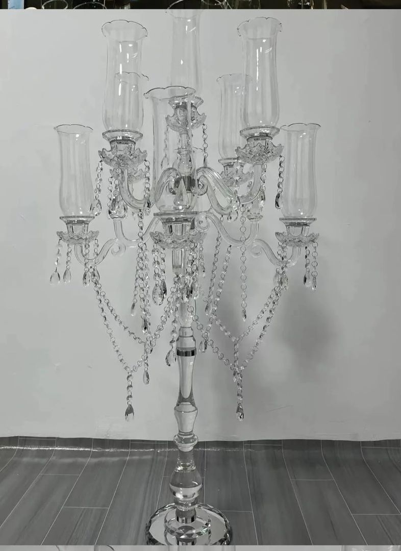 CANDELABRO EN CRISTAL GRANDE