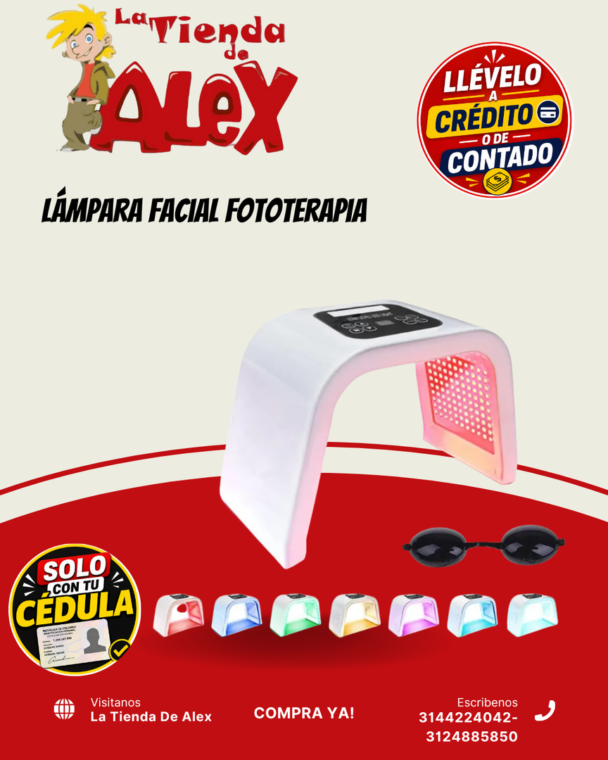 Lámpara Facial Fototerapia
