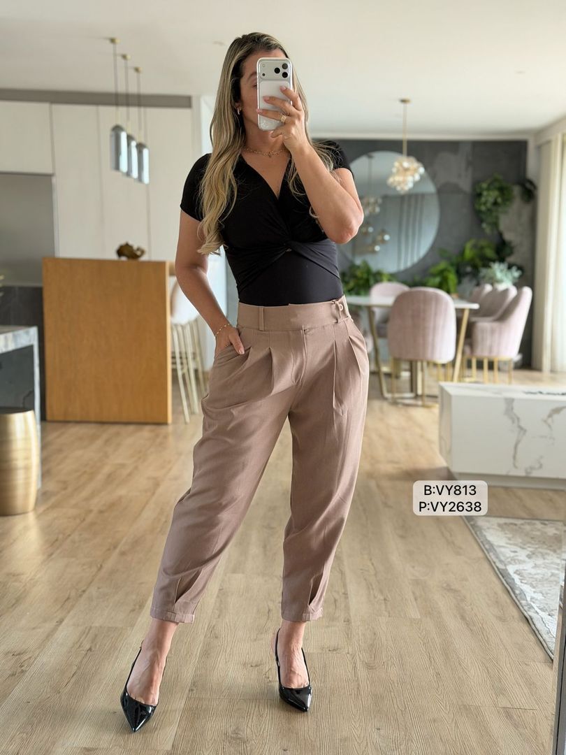 PANTALON PRENCES ADELANTE Y EN BOTA VY2638