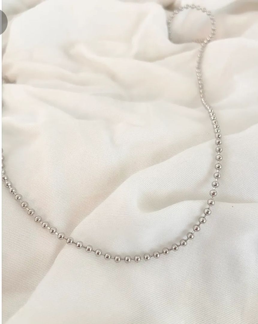 CADENA UNISEX PLATEADA BALIN 