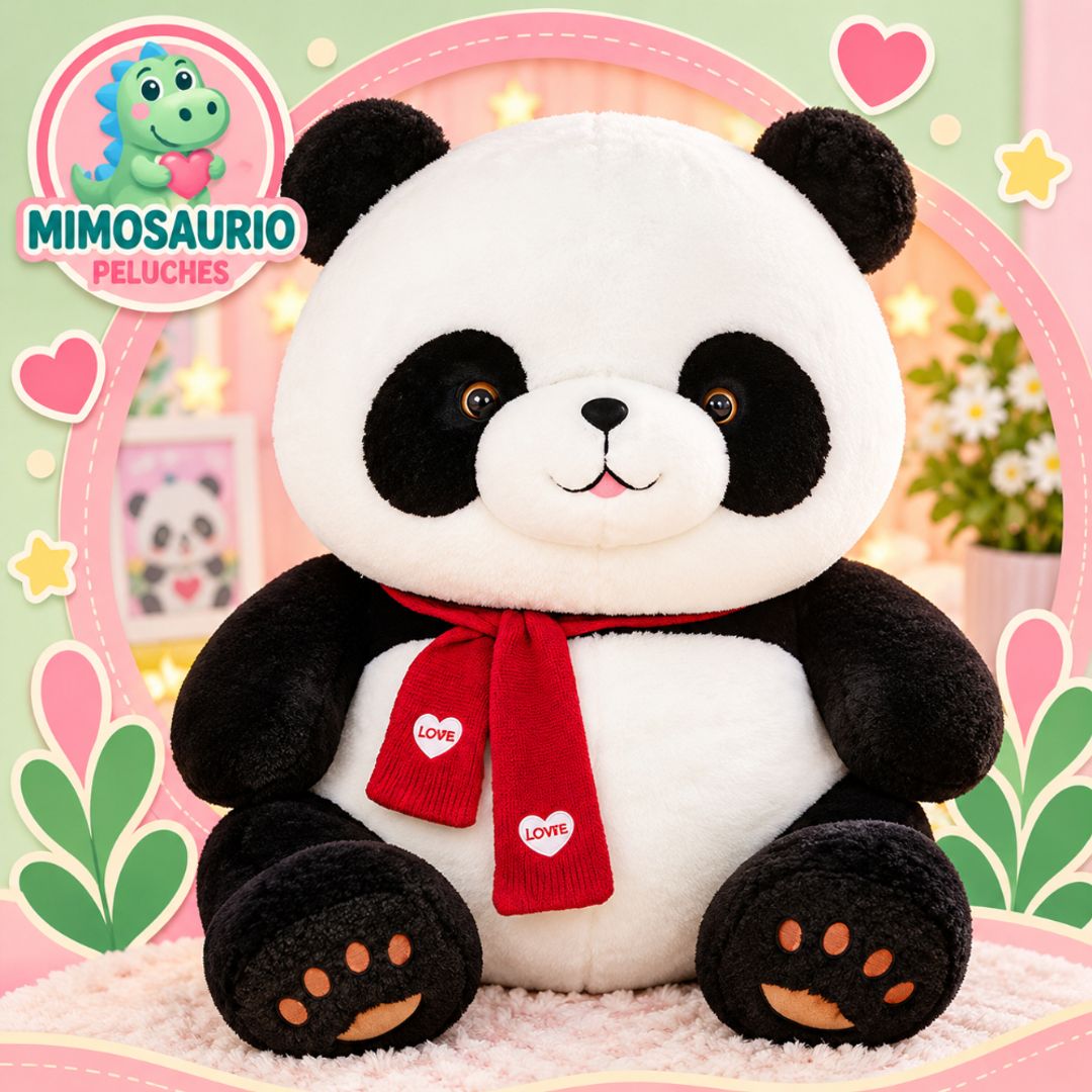 PANDA CON BUFANDA                45 CM