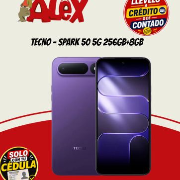 Imagen del producto TECNO - Spark 50 5G 256GB+8GB