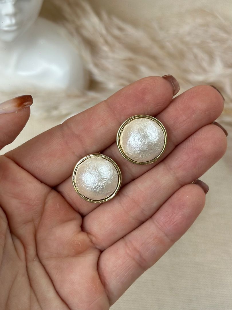 Arete círculo nácar 