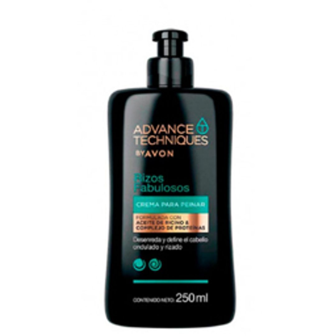 ADVANCE TECHNIQUES CREMA PARA PEINAR RIZOS FABULOSOS 250 ML