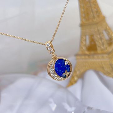 Imagen del producto COLLAR LUNA Y ESTRELLA 