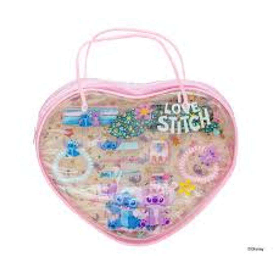 KIT MALETA CORAZON STITCH DY2298