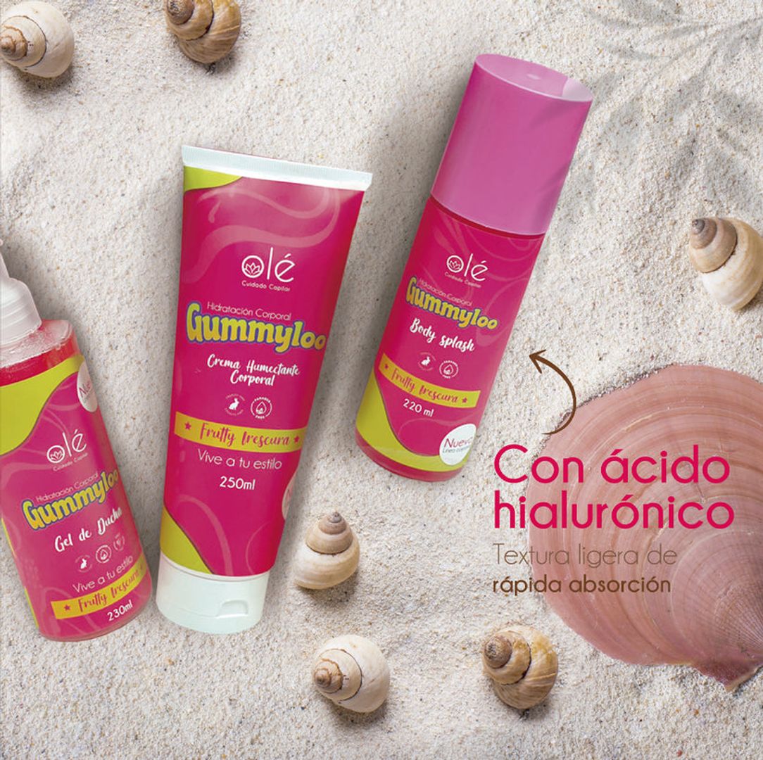 Kit gummyloo olé capilar 