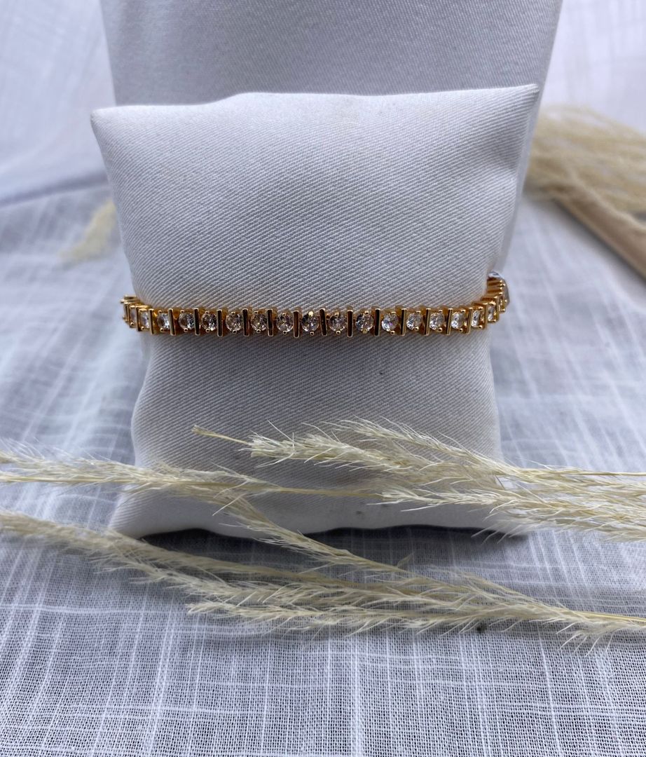Pulsera, oro rosa, covergold 