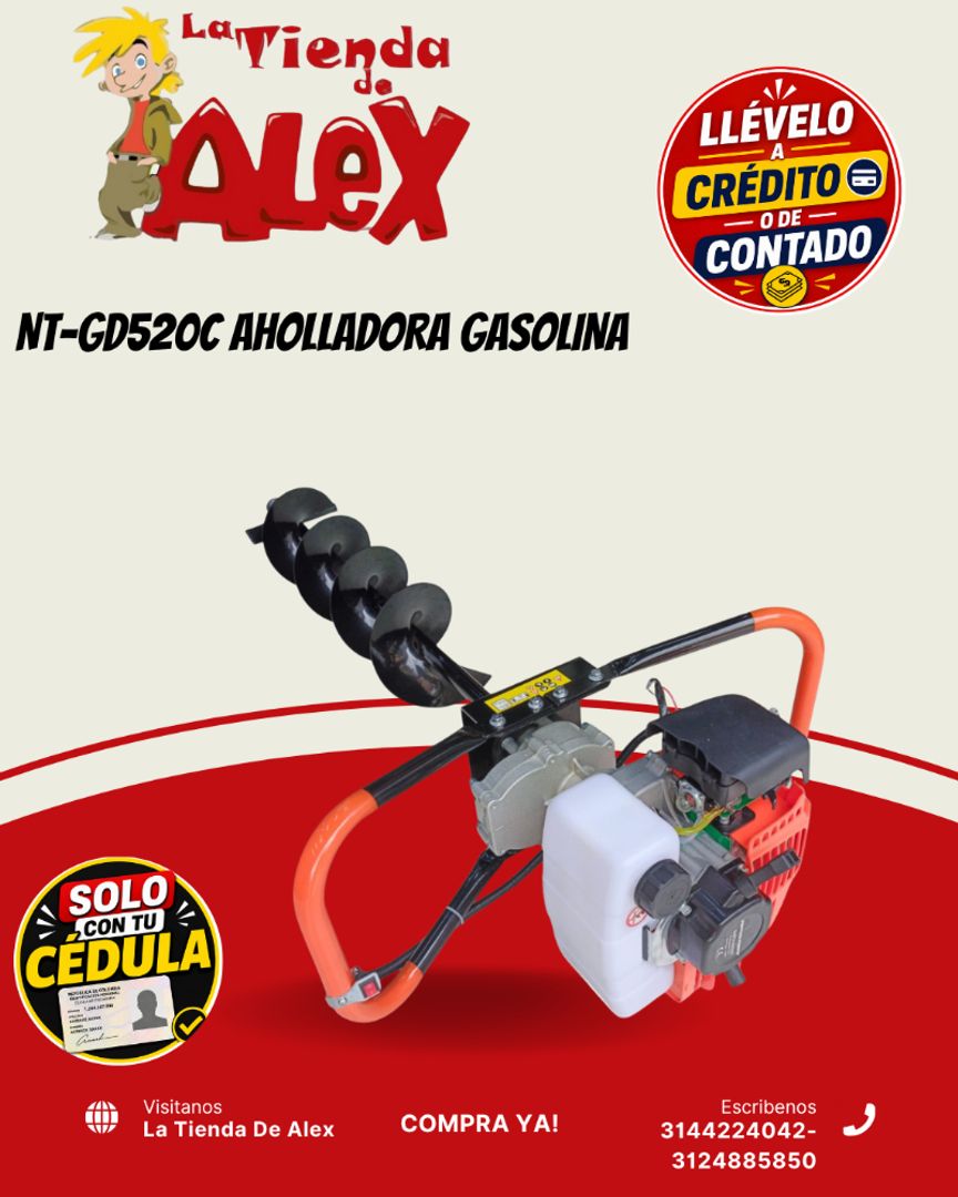 NT-GD520C AHOLLADORA GASOLINA