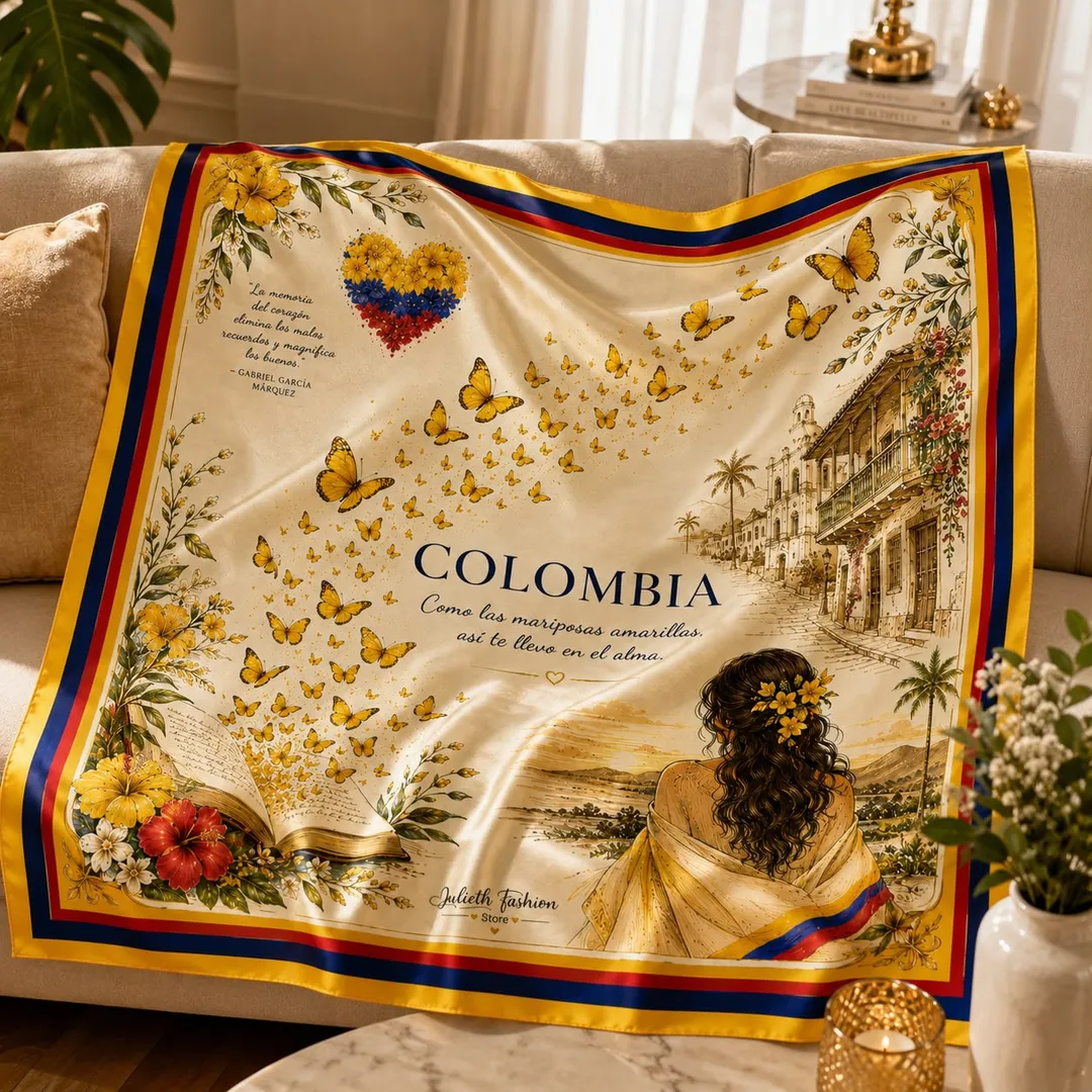 PAÑOLETA PREMIUM 70cmx70cm COLOMBIA DISEÑO 6