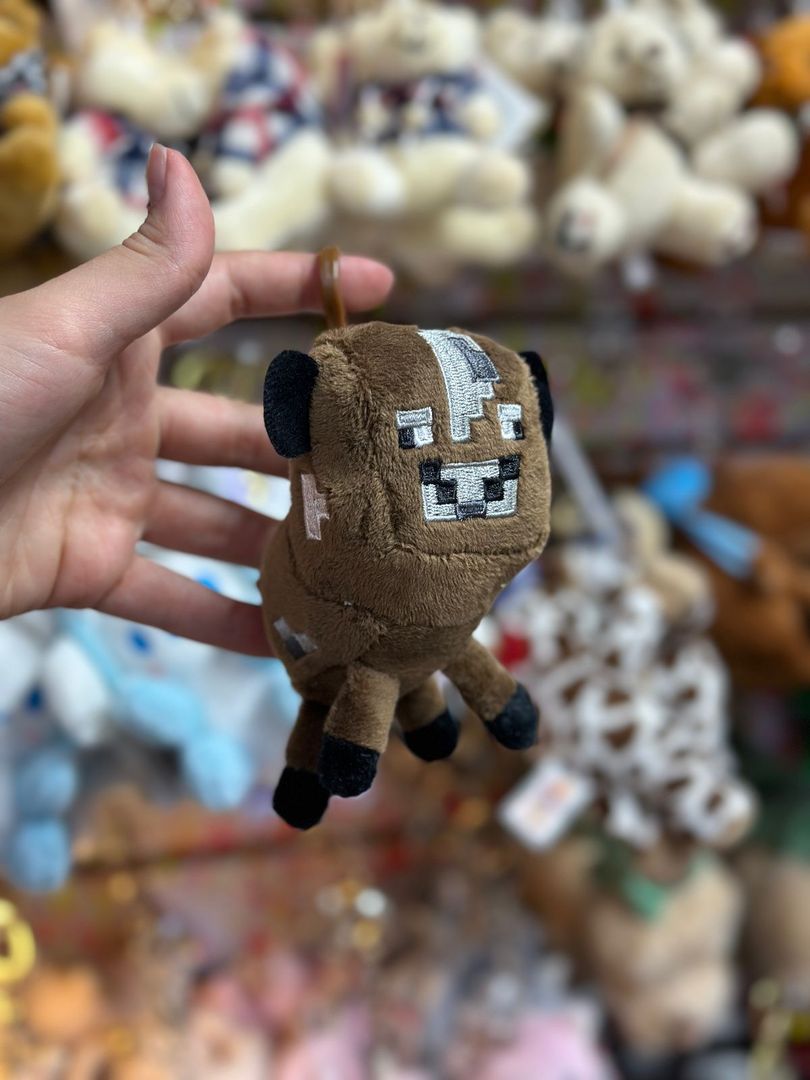 LLAVERO PELUCHE MINECRAFT