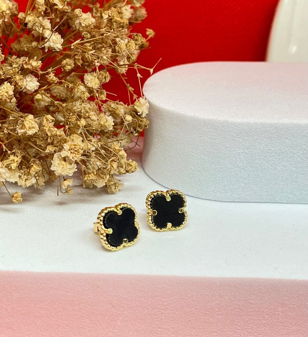 Topos van cleef 12mm negros grandes