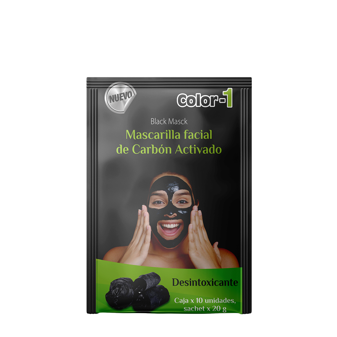 MASCARILLA CARBON COLOR 1 SACHET X 20GR