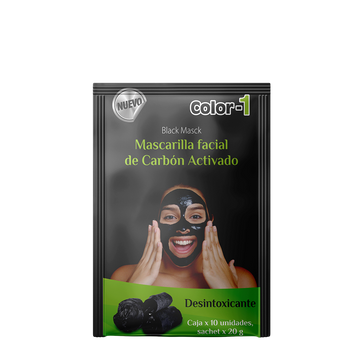 Imagen del producto MASCARILLA CARBON COLOR 1 SACHET X 20GR