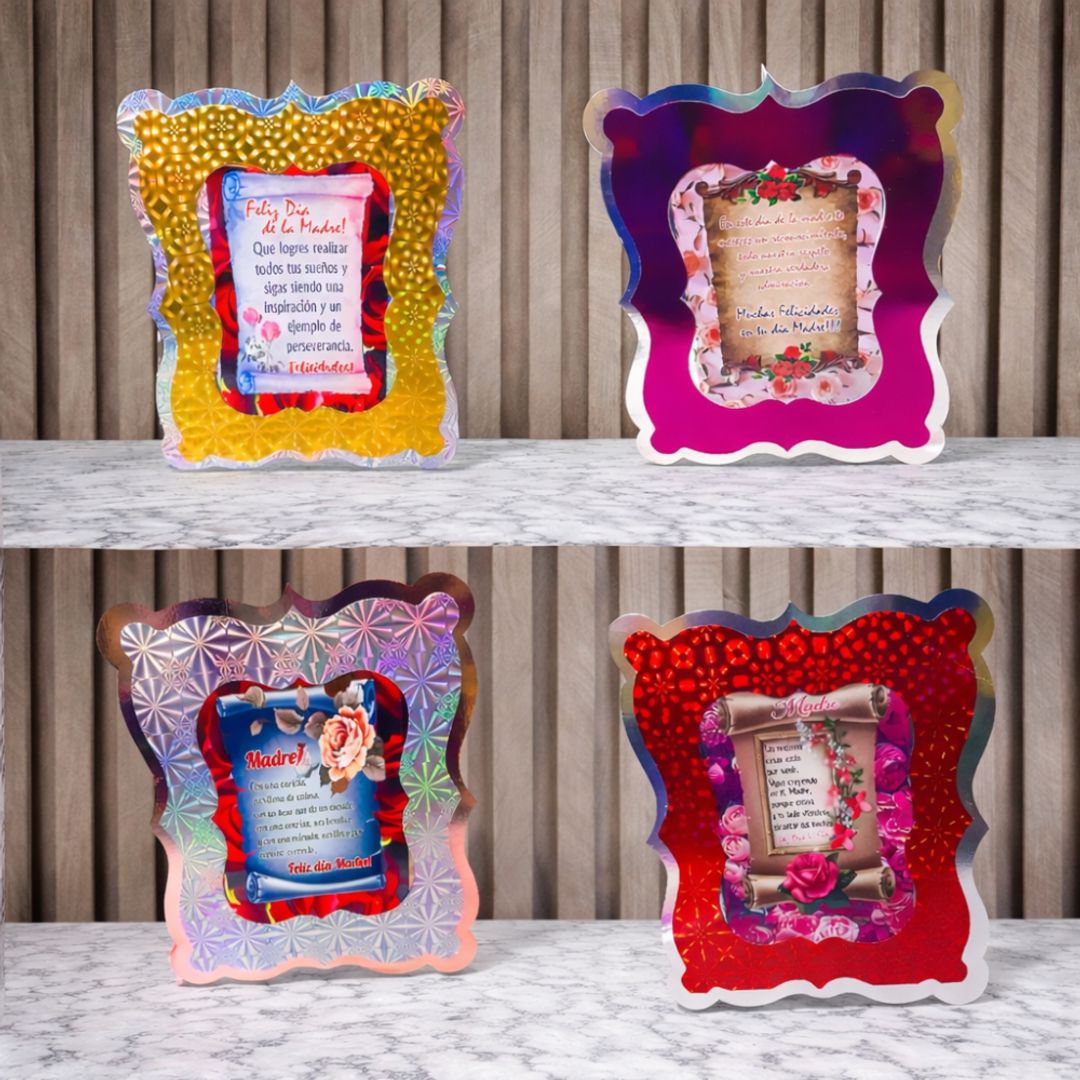 PORTA RETRATO CON MENSAJE X12 