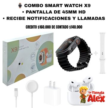 Imagen del producto Combo Smart Watch X9.