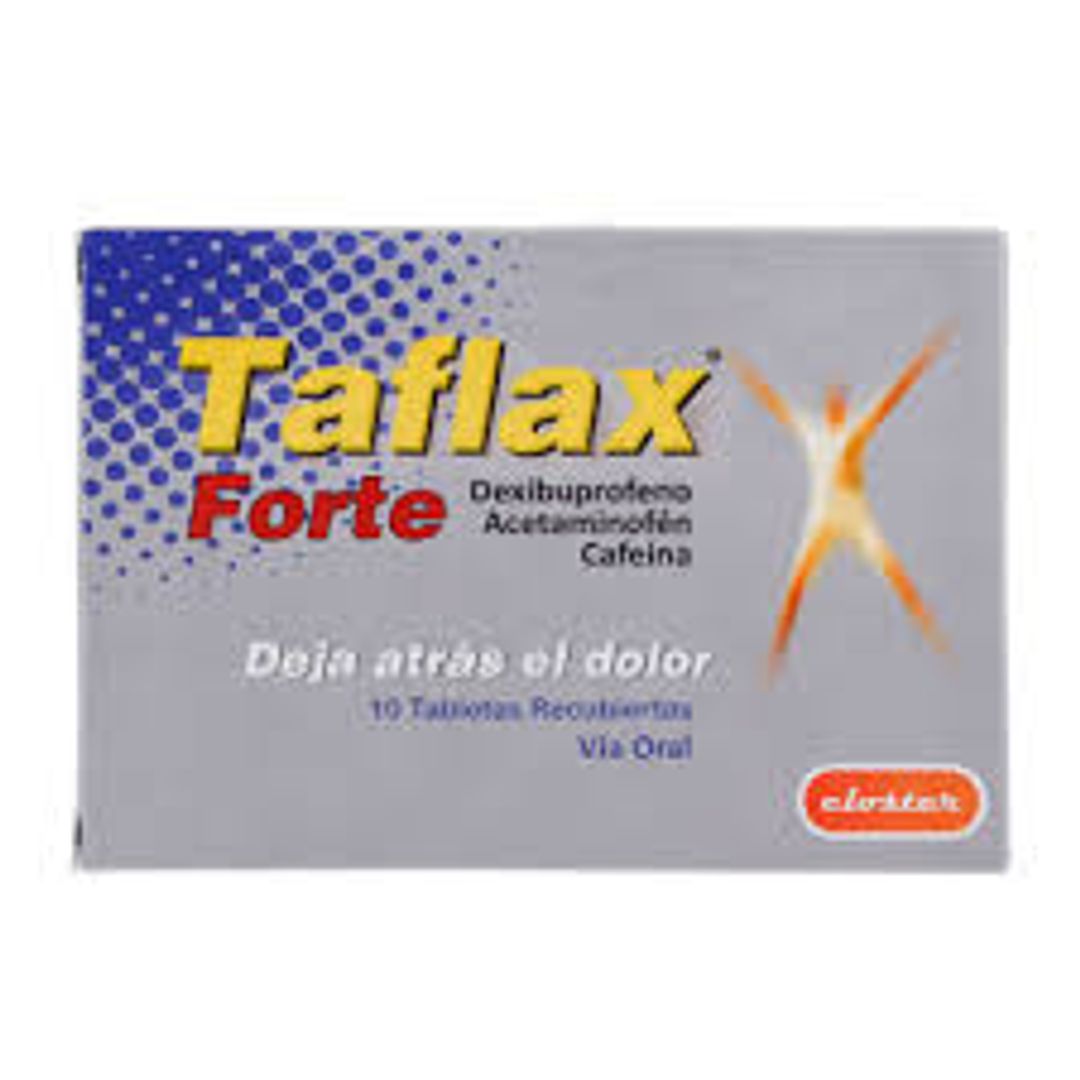 TAFLAX FORTE (DEXIBUPROFENO ACETAM) DIS X 10 TAB