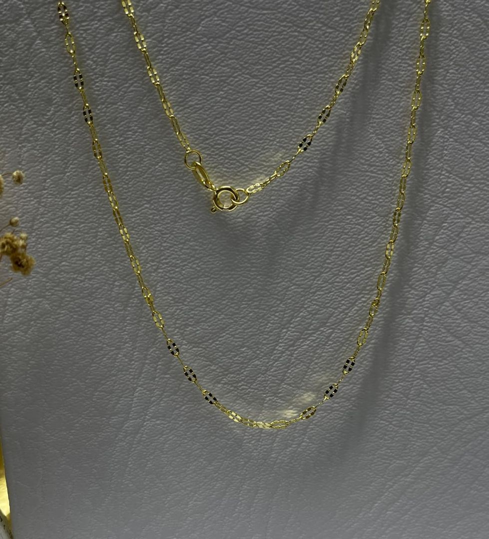 Cadena espejos de 60cm y 2.5mm diamantada