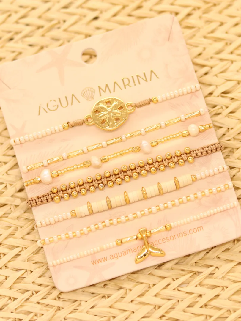 Set Pulsera Dollarsand