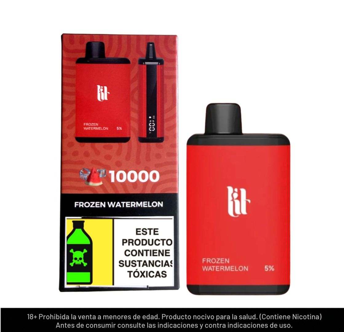 Lit Frozen Watermelon 10.000 Puffs