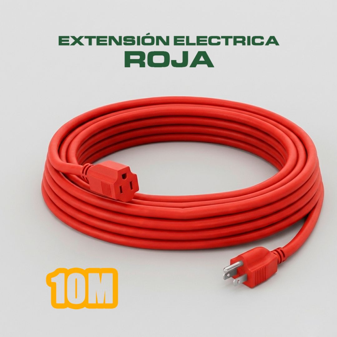 EXTENSION ELECTRICA ROJA