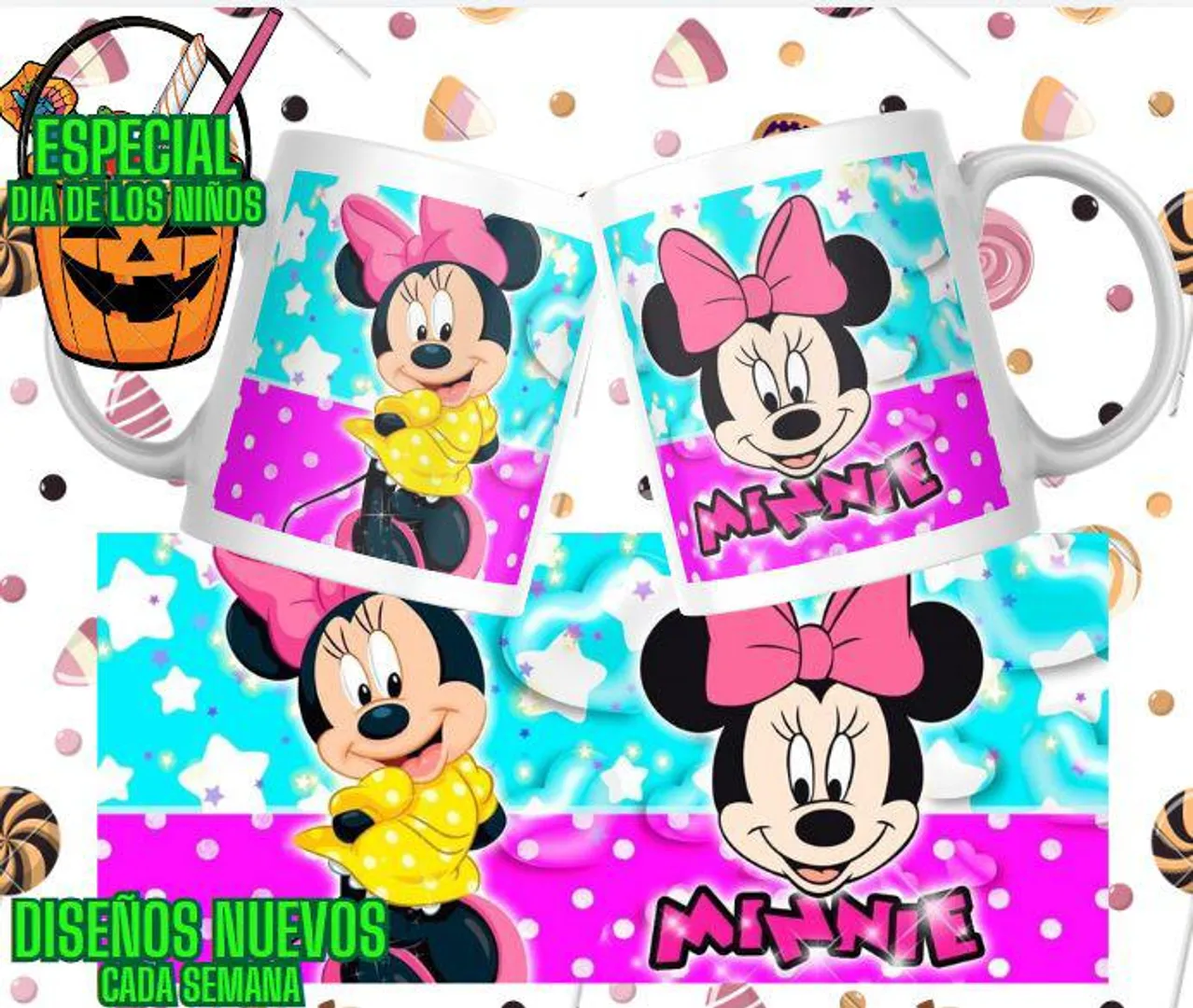 MUG MICKIE FESTIVIDAD 