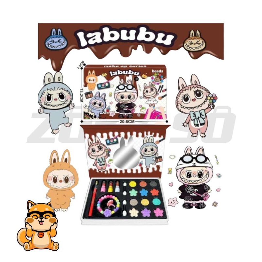 SET DE MAQUILLAJE LABUBU PULSERA (BASICO)