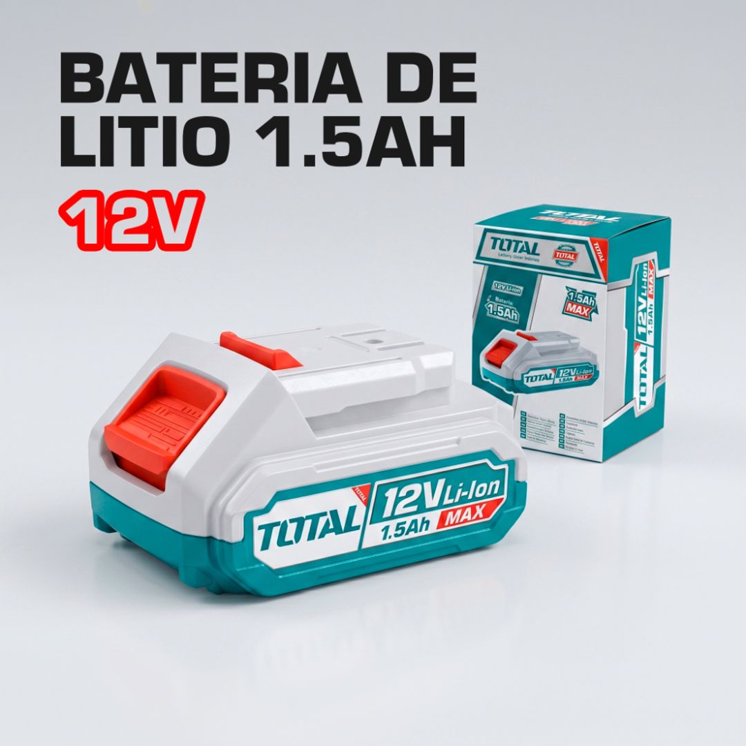 BATERIA DE LITIO 1.5AH 12V TOTAL
