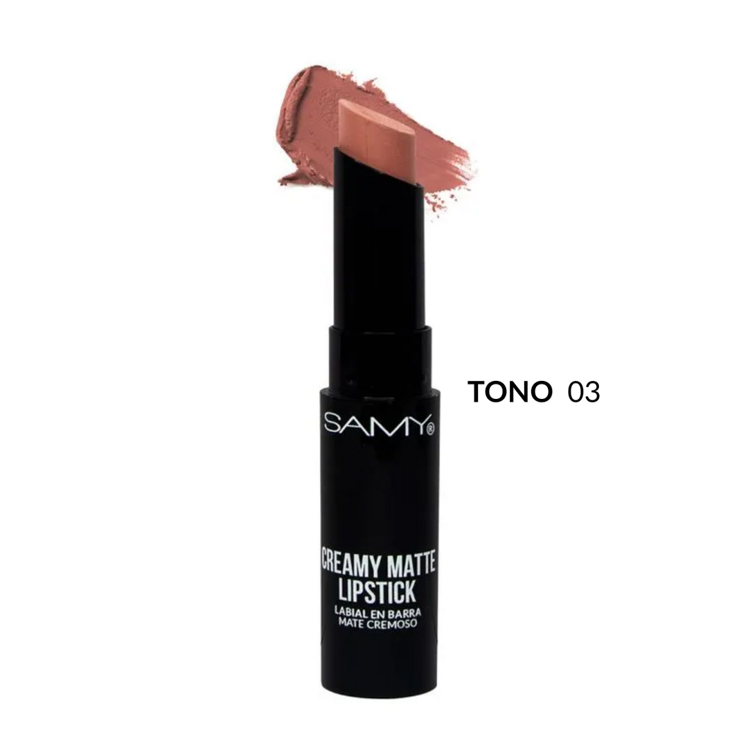 LABIAL EN BARRA MATE SAMY