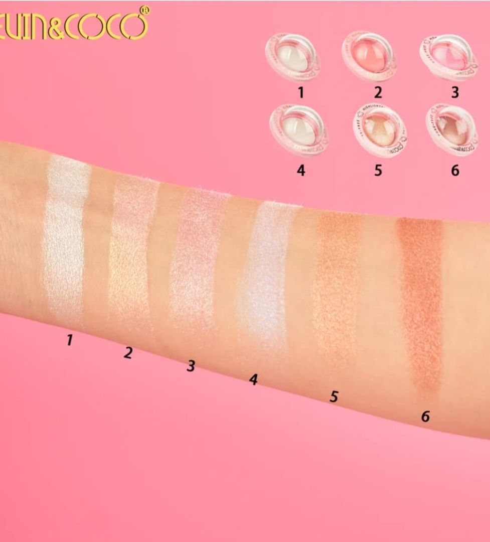 612A- ILUMINADOR Y RUBOR  PLANET GLOW KC