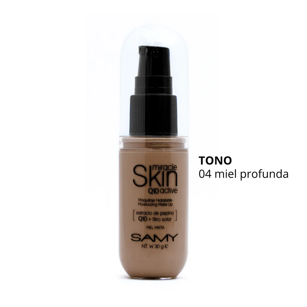 MAQUILLAJE HIDRATANTE BASE LIQUIDA SAMY